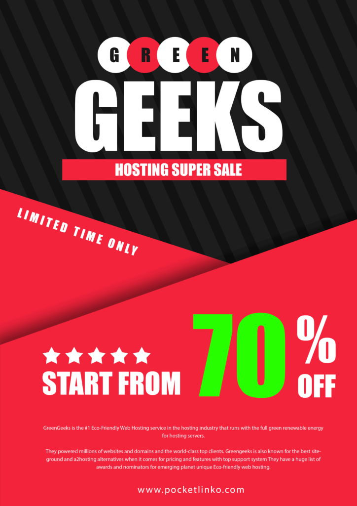 GreenGeeks Coupon Code - Save 70% OFF
