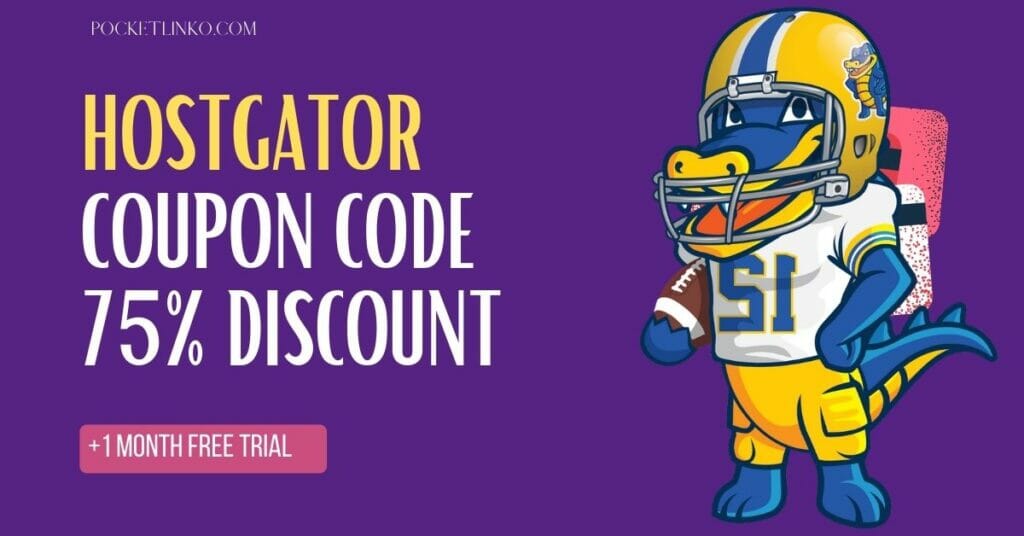 Hostgator Coupons Code 75% + Free Domain Name