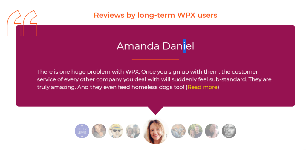 wpx hosting feedback