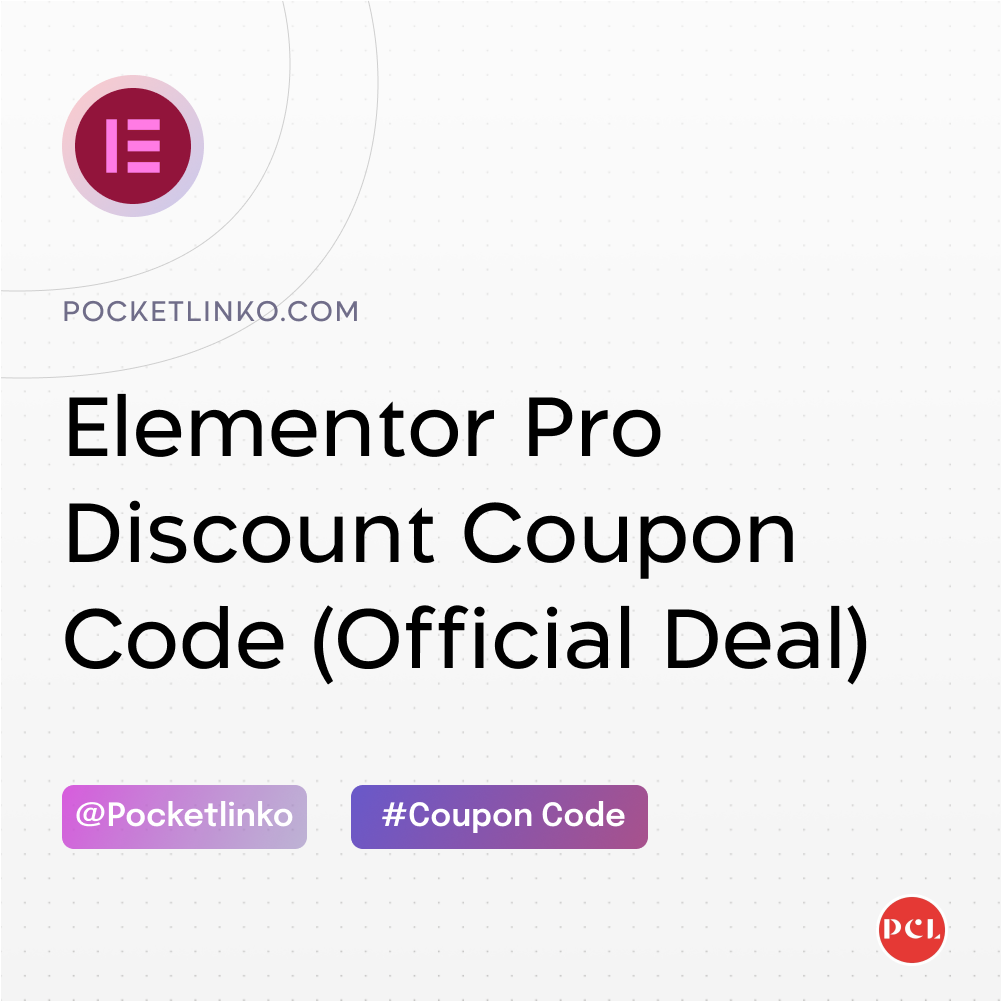 Elementor Pro Discount Coupon Code Year